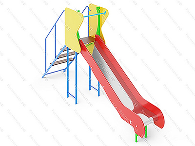Горка-скат Декор 2700